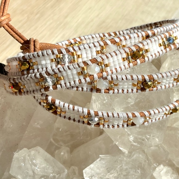 Chan Luu Wrap Beaded Bracelet - Picture 2 of 8